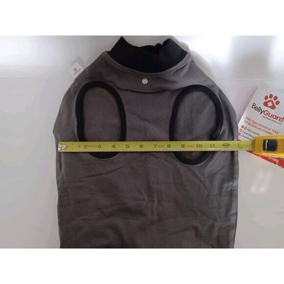 BellyGuard Dog Cone Alternative After Surgery Wear Grey, Large For Smaller Dogs - Picture 5 of 6